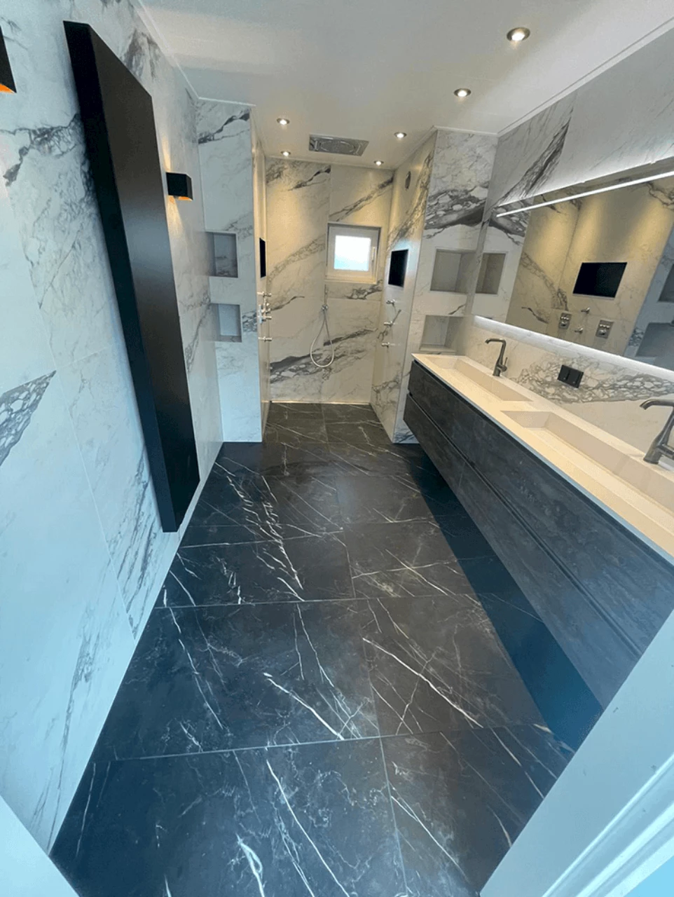 Opgeleverde wellness badkamer Lelystad