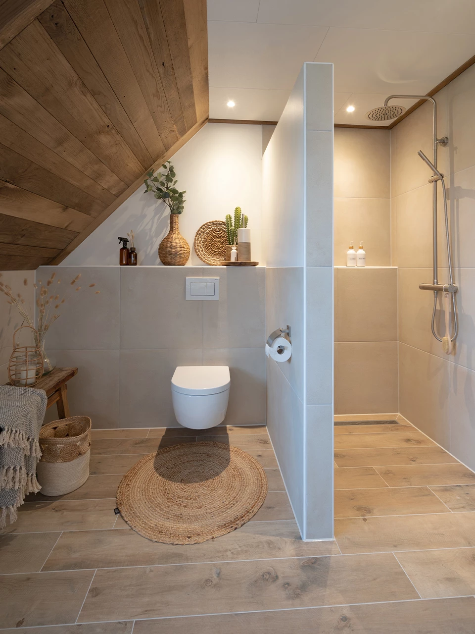 accessoires in de badkamer