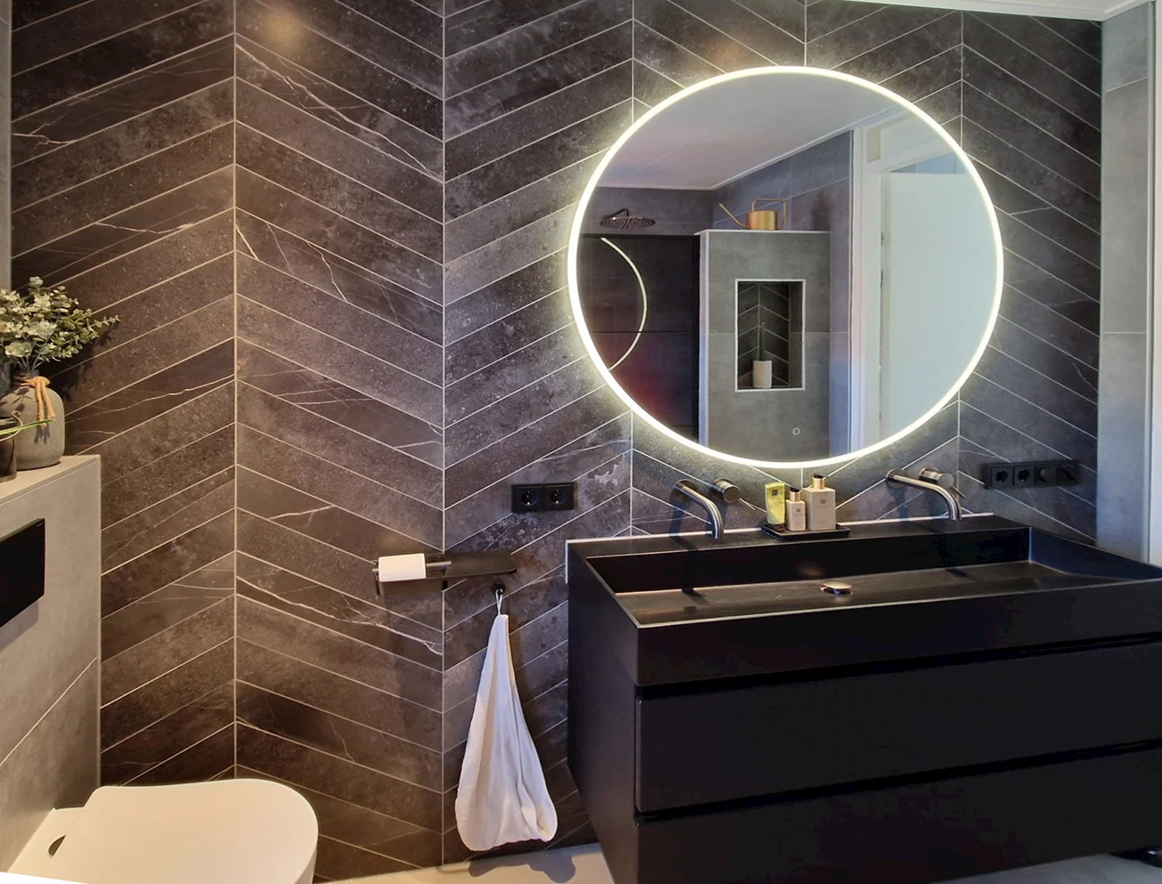 Hongaarse punt badkamer