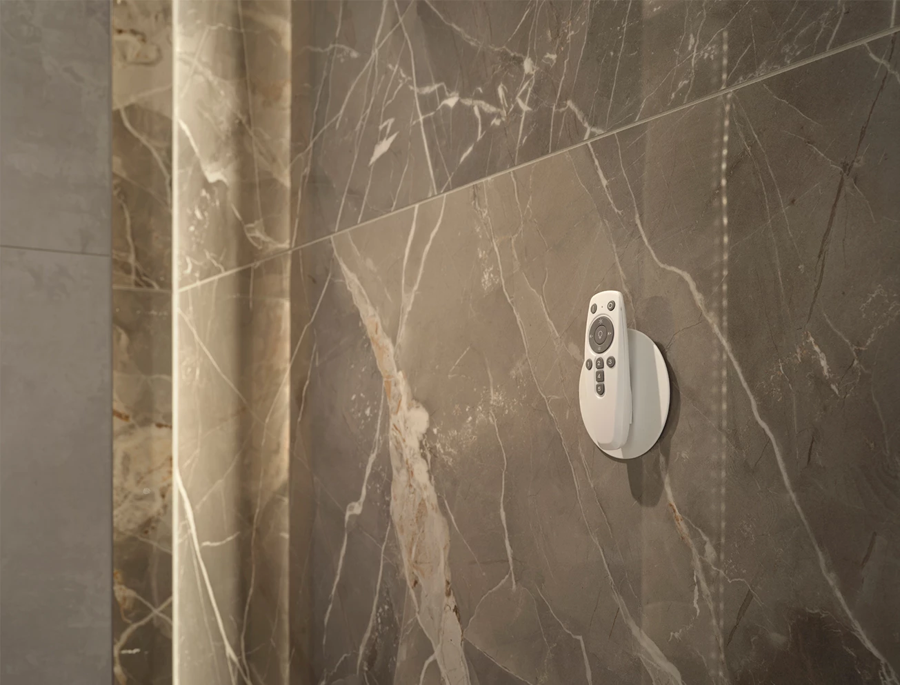 Compleet toilet Marble Grey