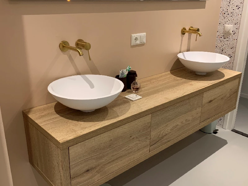 Opgeleverde badkamer familie Hutten