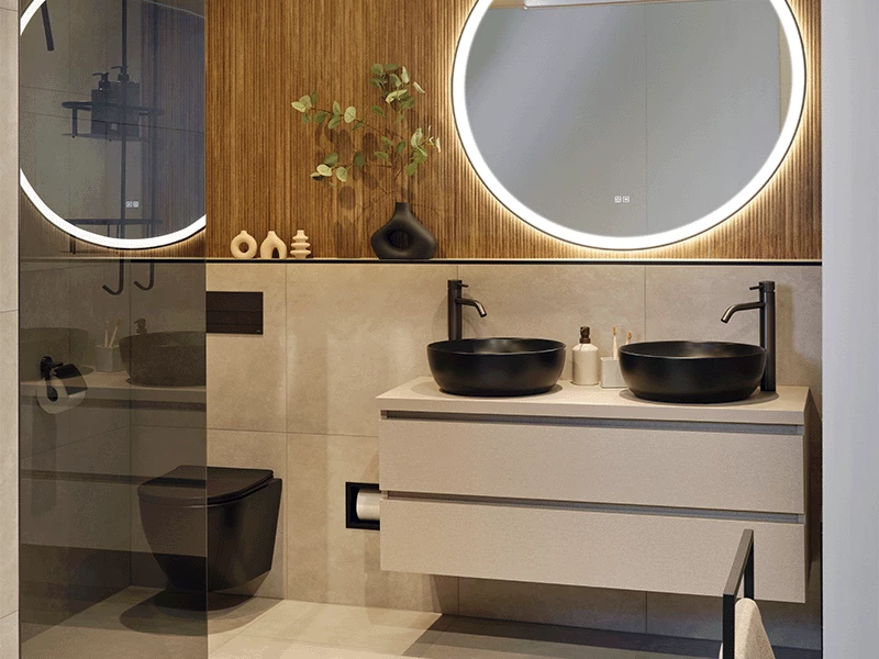 Badkamer inspiratie natuurlijk