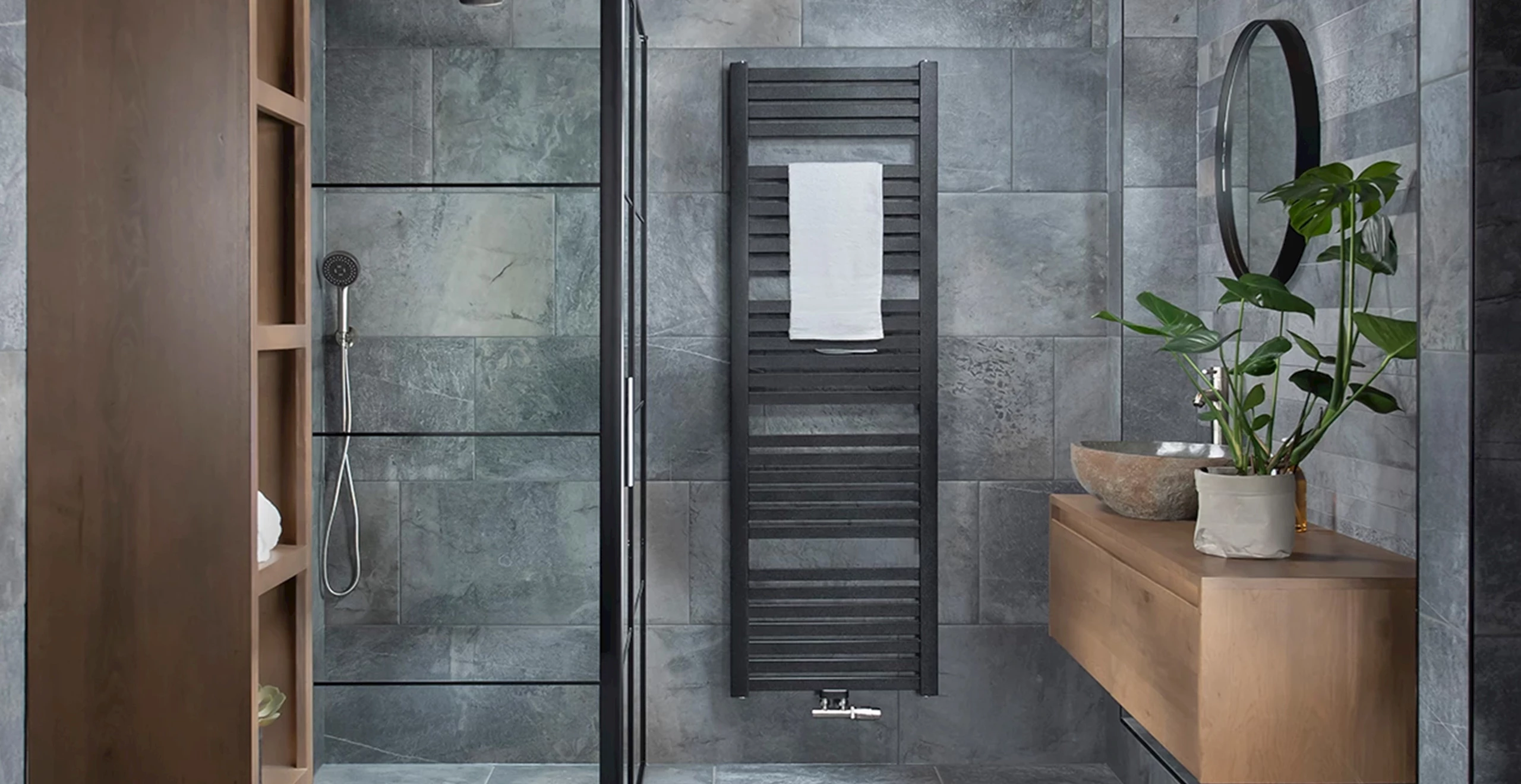 Besparen op gas badkamer