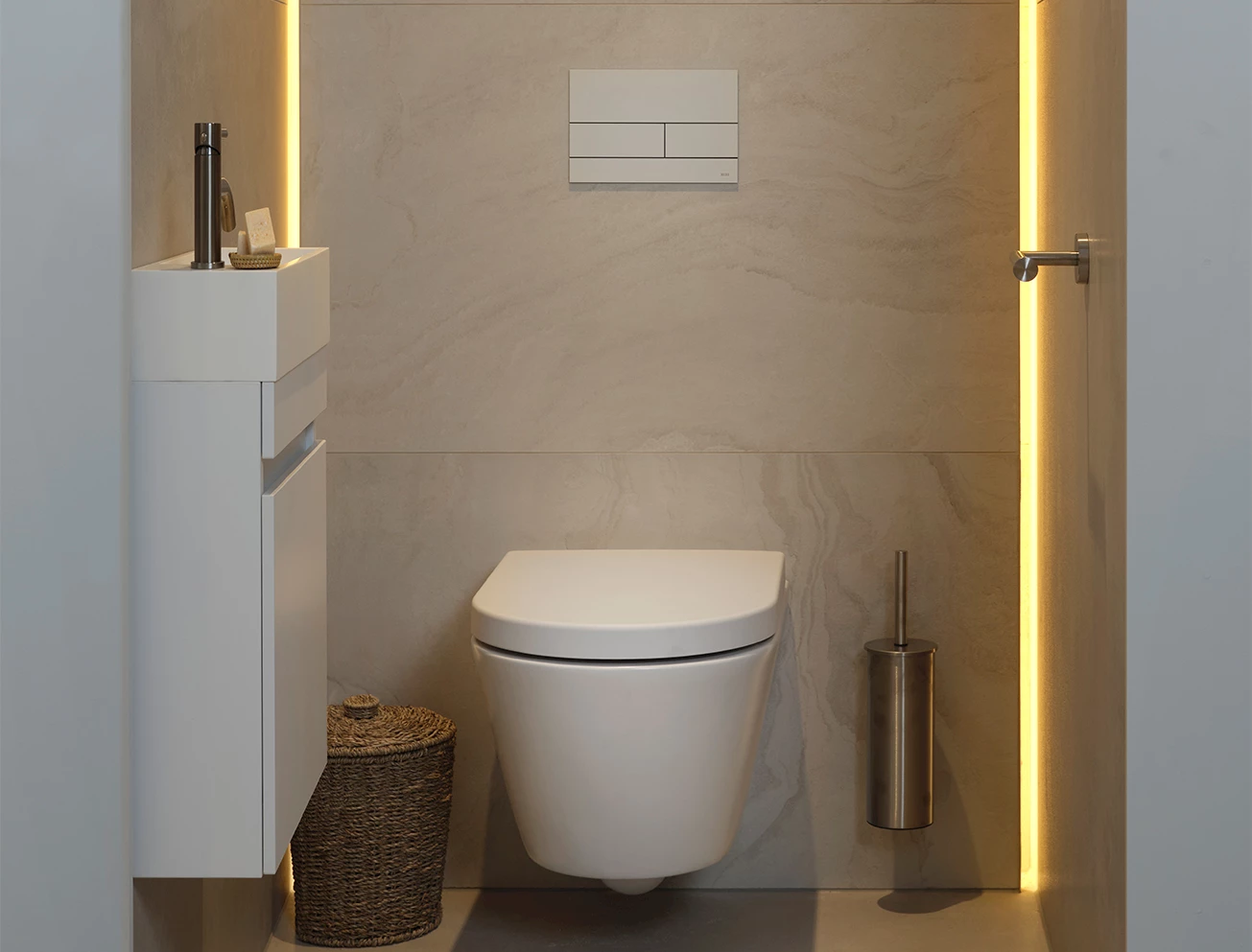 Complete toiletruimte Marble XL