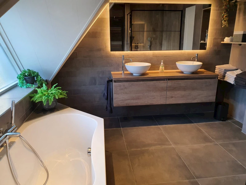 Opgeleverde badkamer Klazienaveen