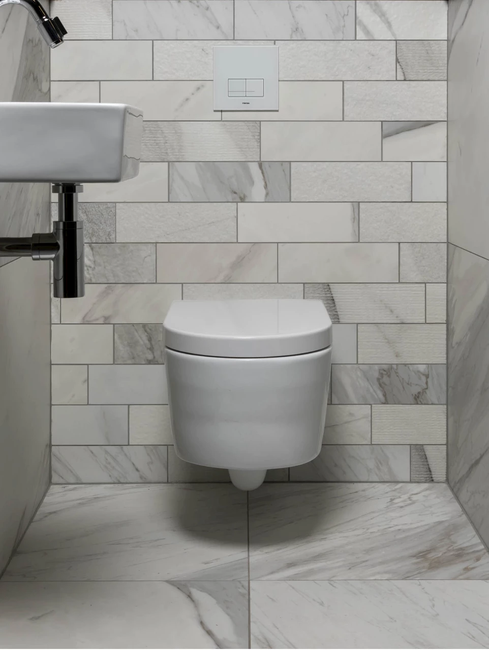 Compleet toilet Marble Trend
