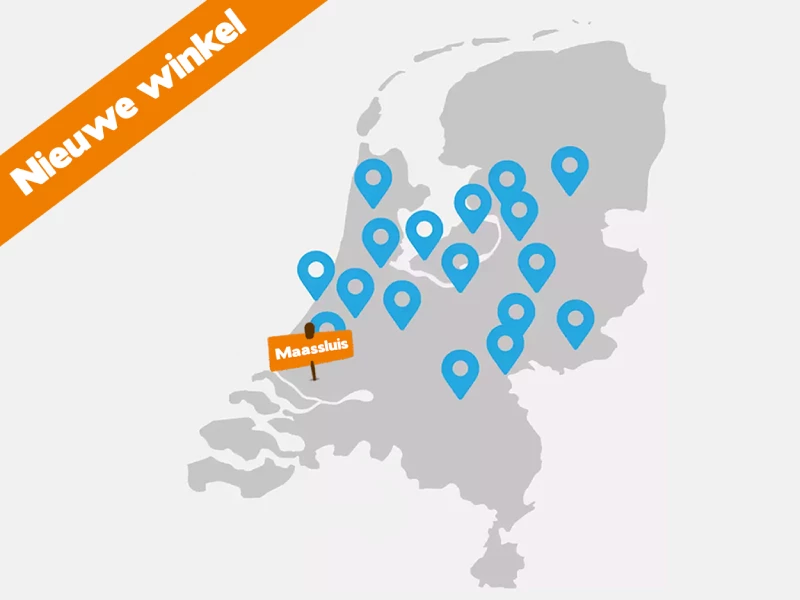 Nieuwe winkel Maassluis