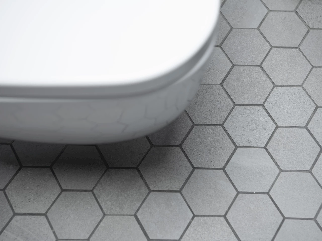 Compleet toilet Hexagona Nero