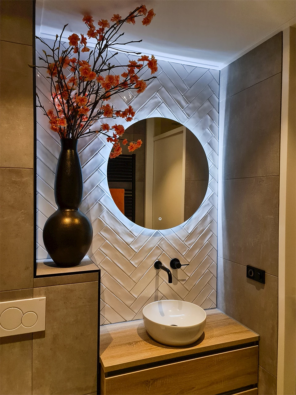 Luxe badkamerspiegel