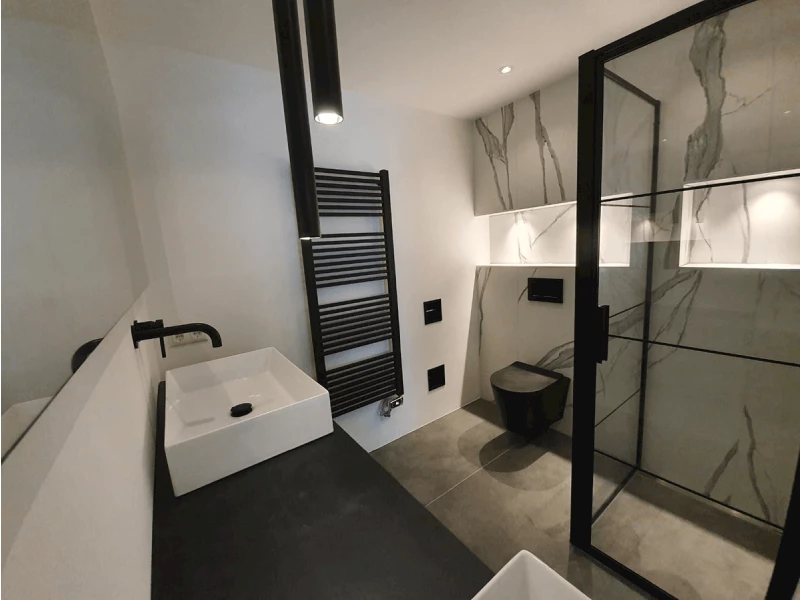 Opgeleverde badkamer Lelystad