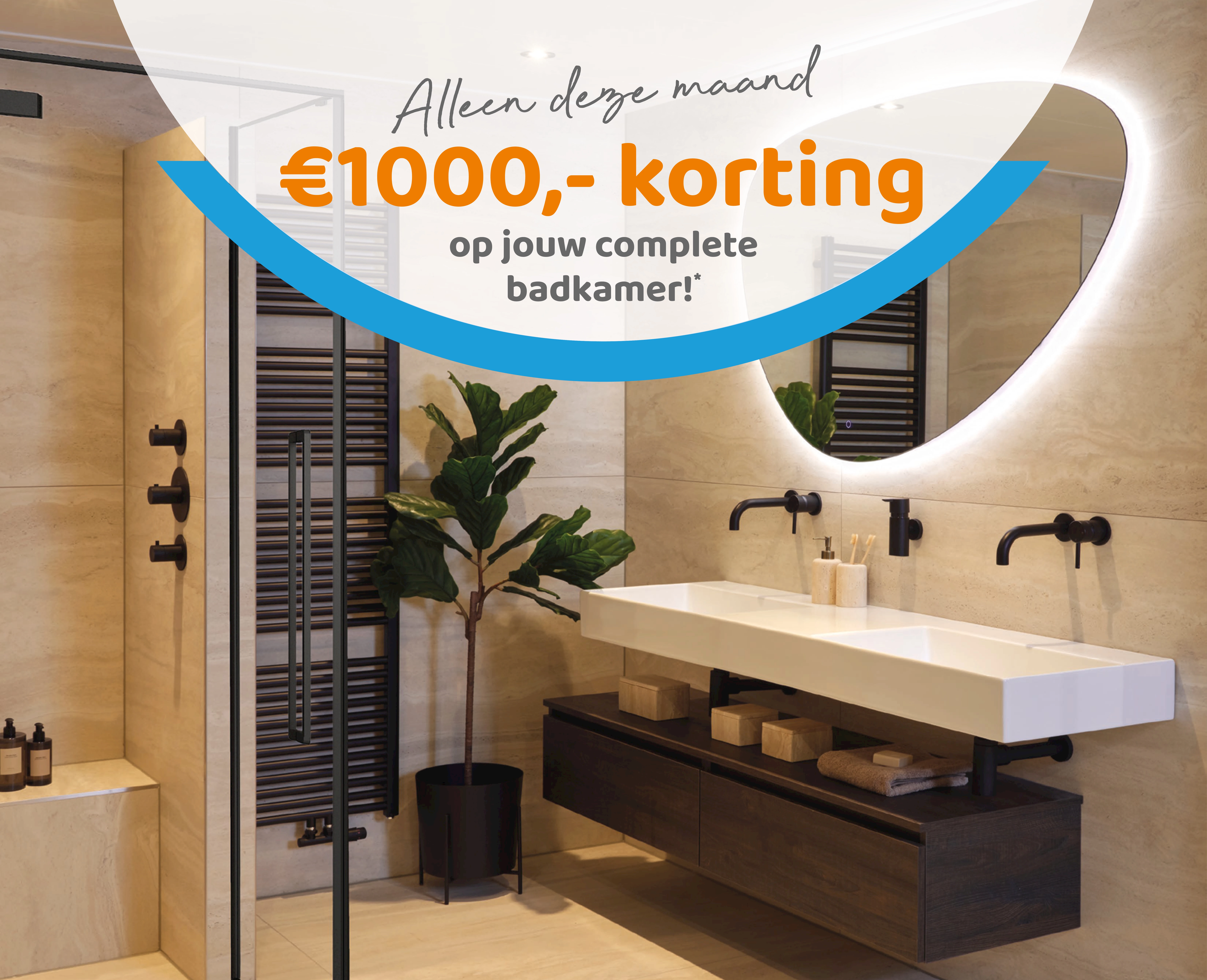 €1000 korting bij Sani4All
