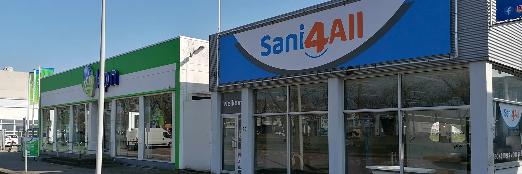 Badkamerwinkel Sani4All Amsterdam