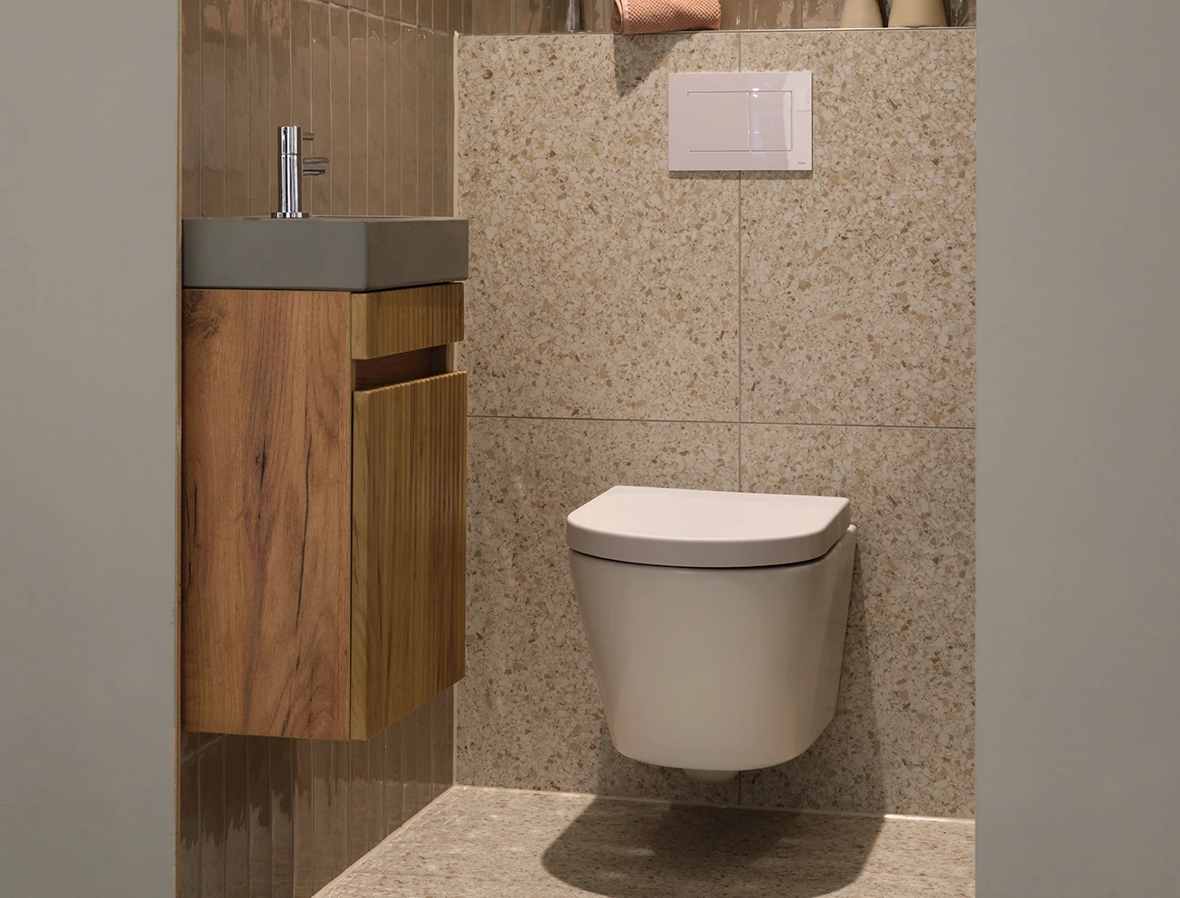 Fonteinset retro toilet