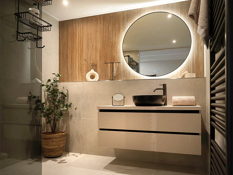 De trends voor een badkamer met hout