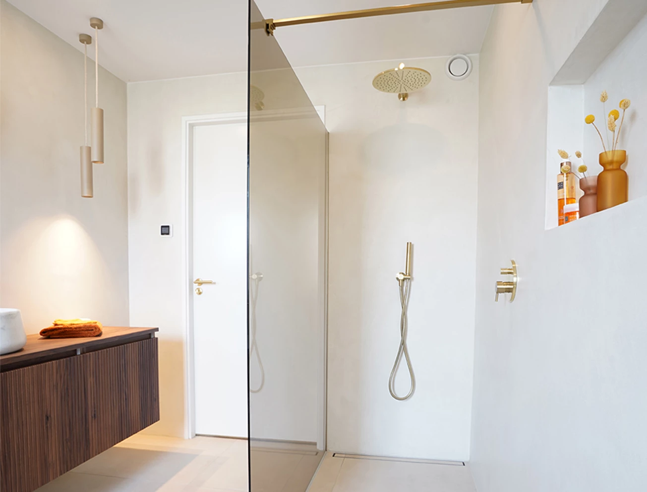 Badkamer met inloopdouche