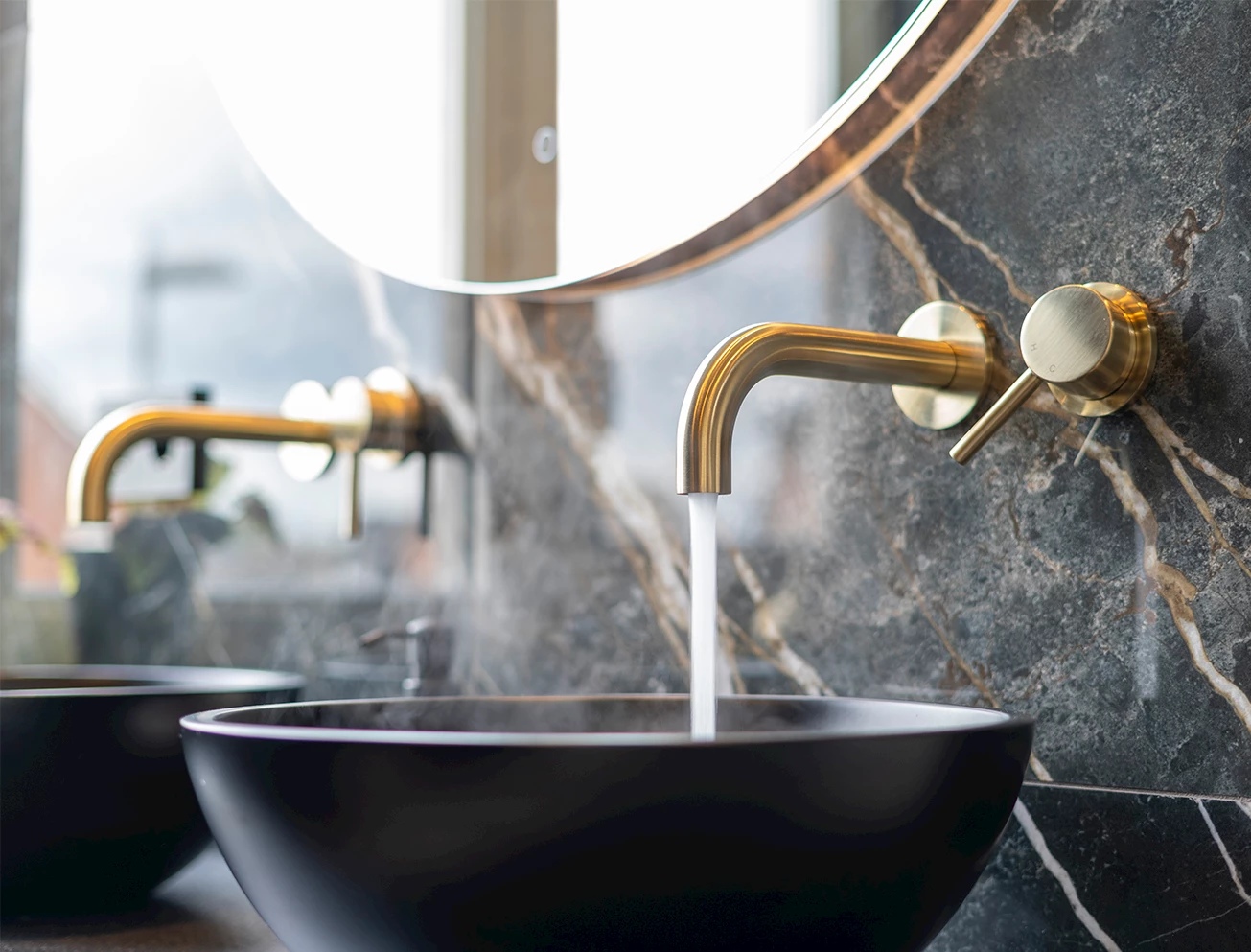 Inbouwkranen badkamer