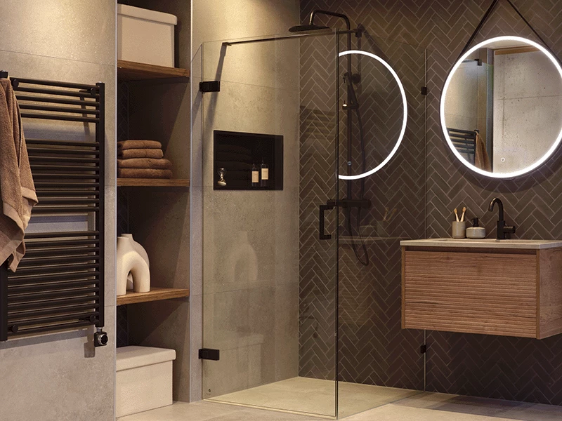 Afmeting doucheruimte