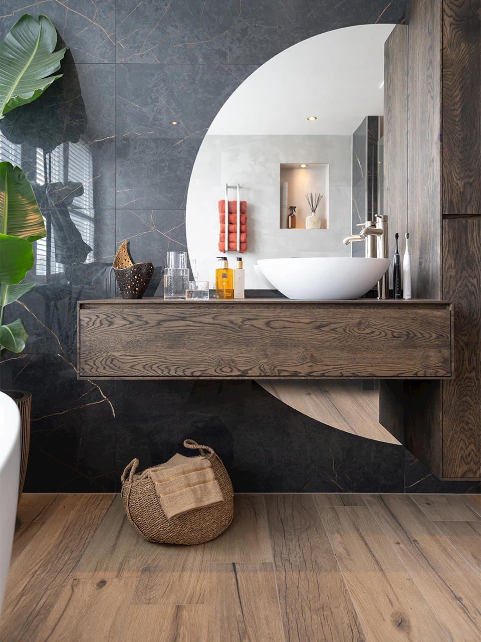 Maatwerk badkamerspiegel