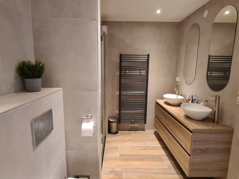 Opgeleverde badkamer in Rijswijk