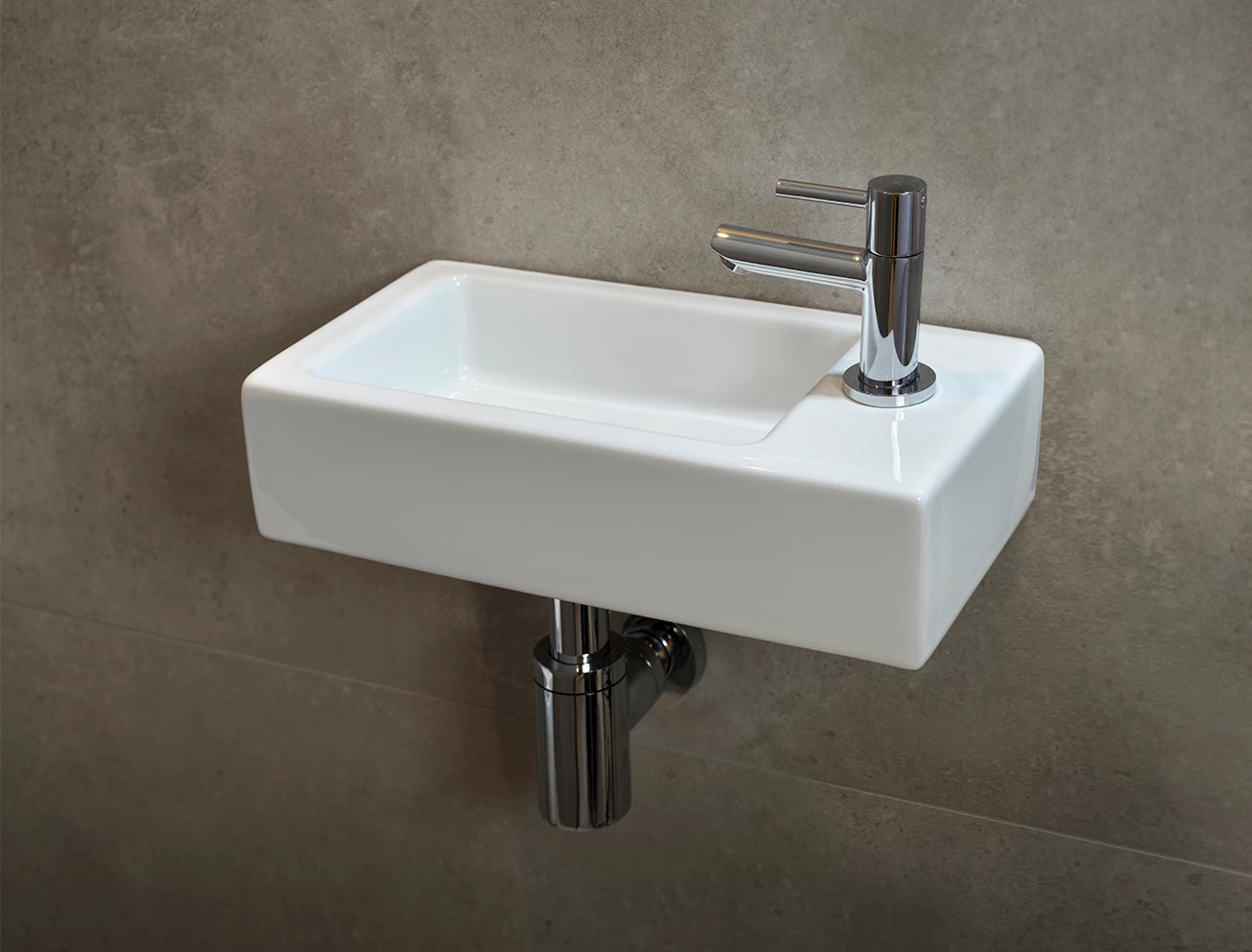 Compleet toilet Natural Grey