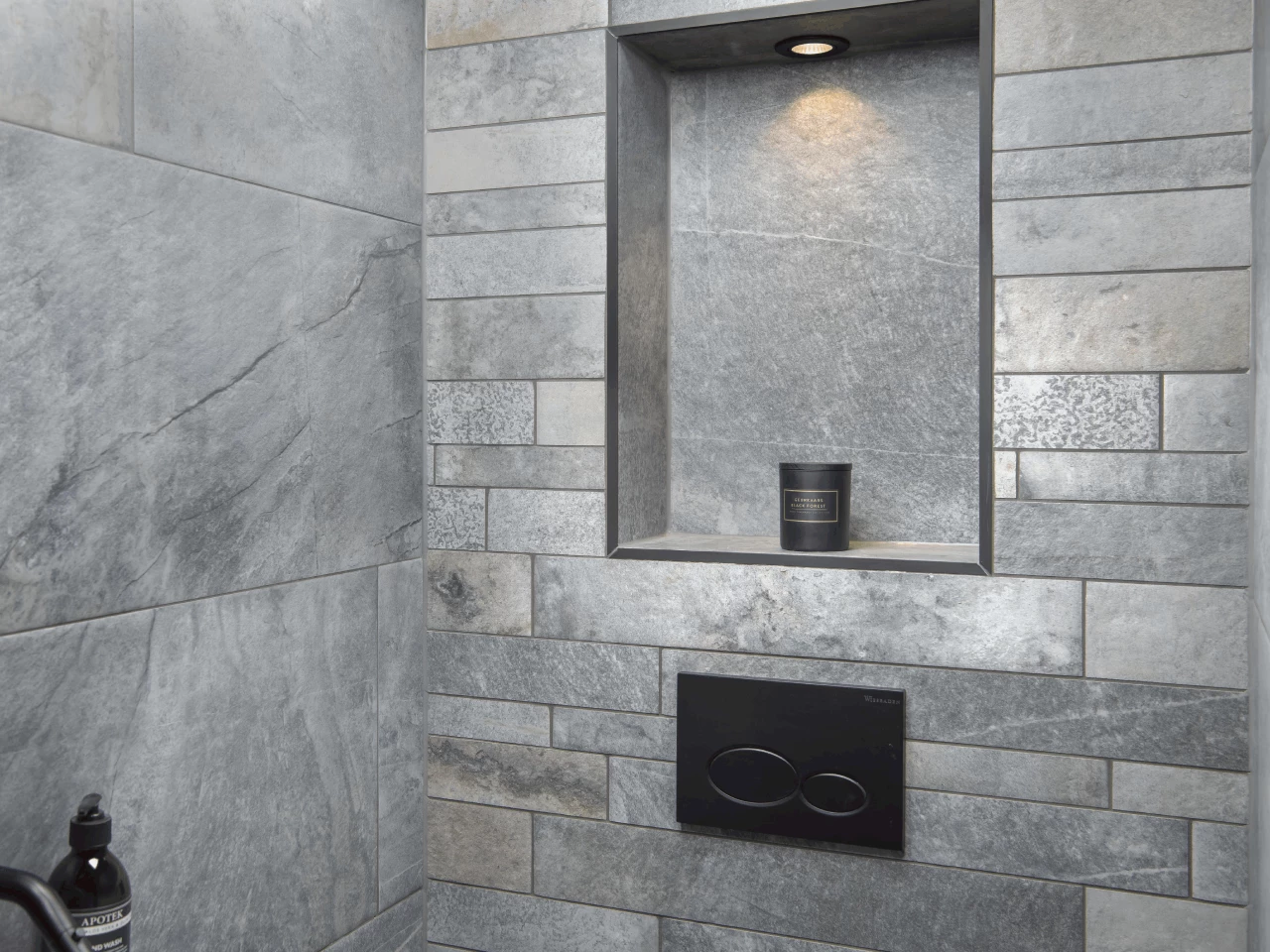 Compleet toilet Black Nature