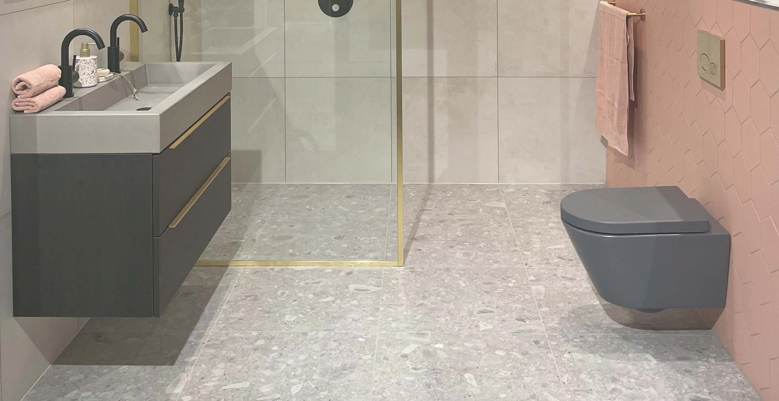 Terrazzo in jouw badkamer