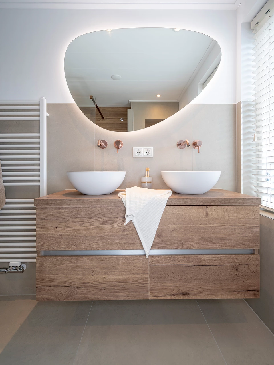 Badkamer inspiratie beige