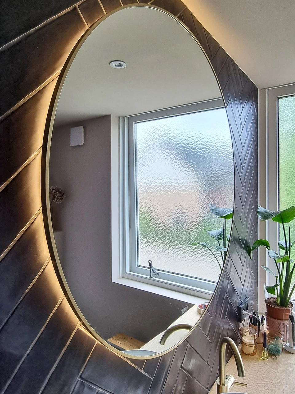 Luxe badkamerspiegel