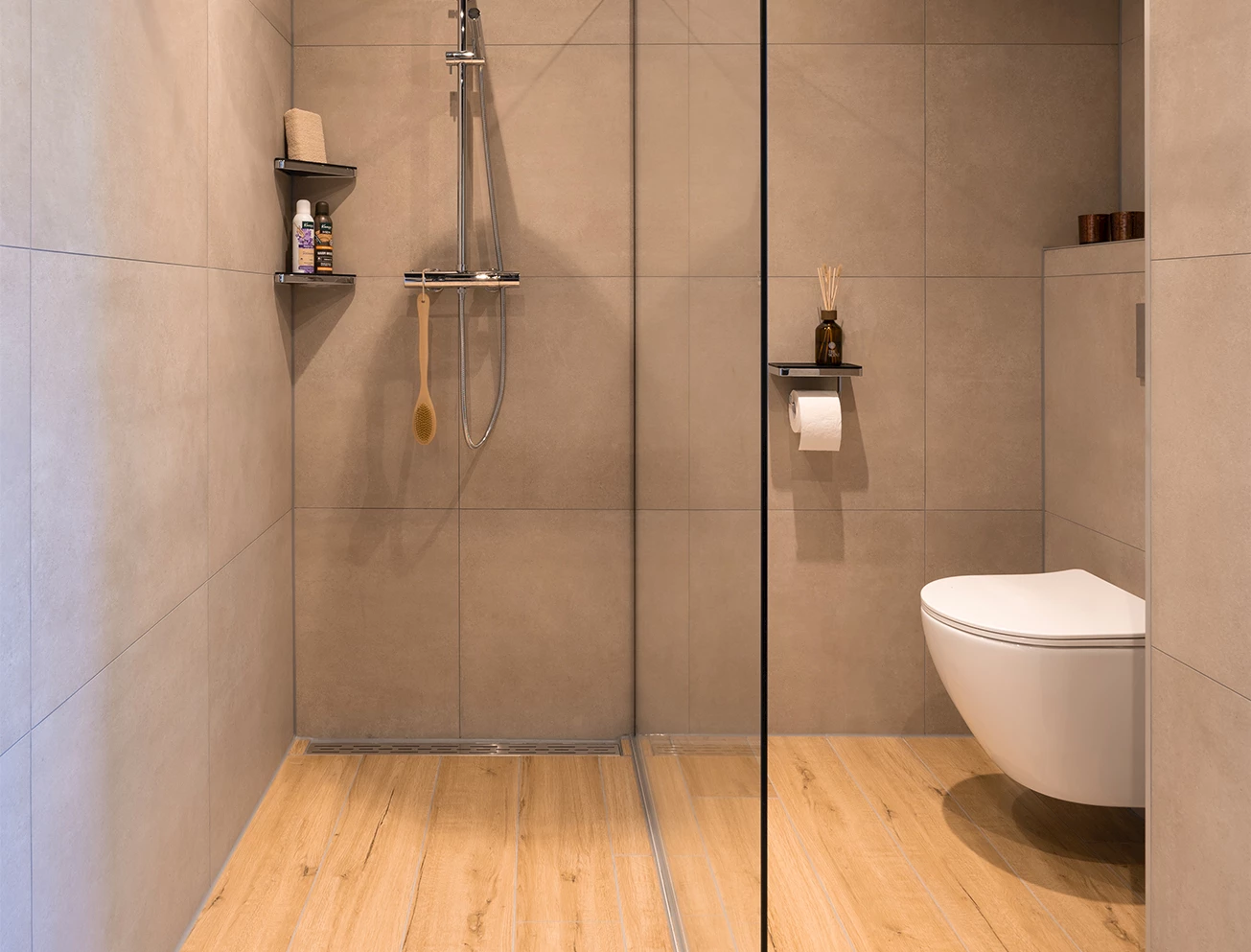 Houtlook vloertegels