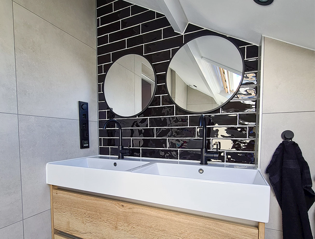 Halfsteensverband tegels