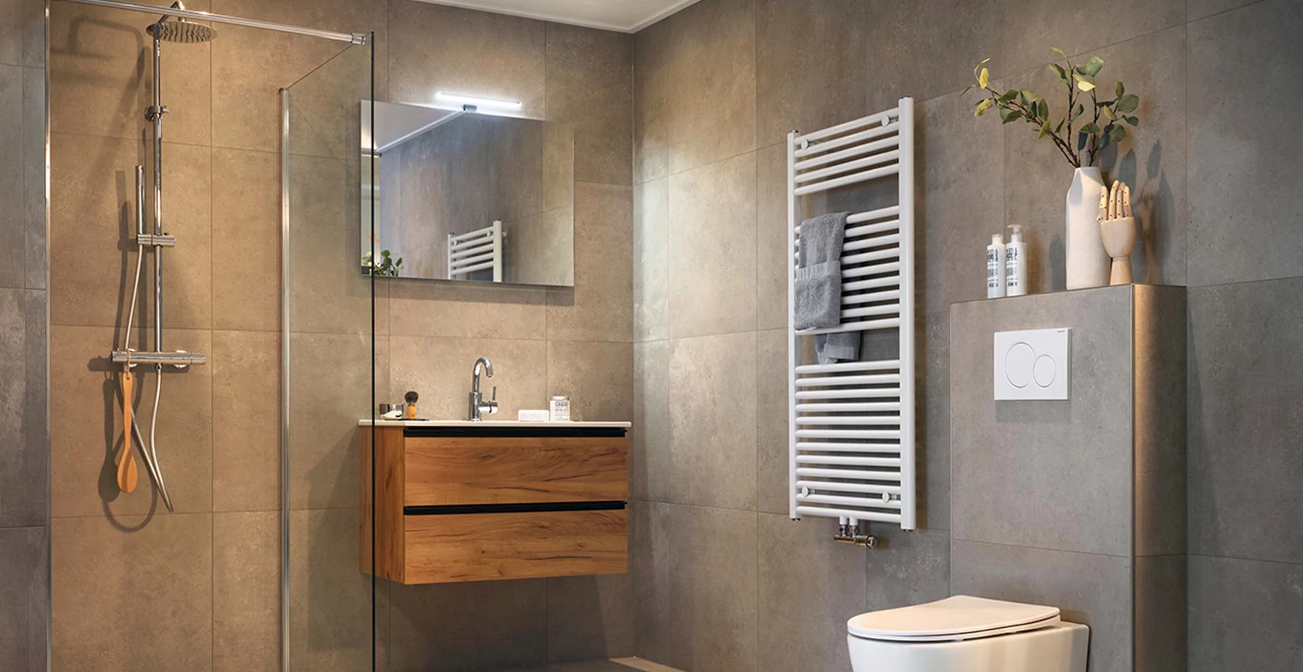 Budget badkamer header