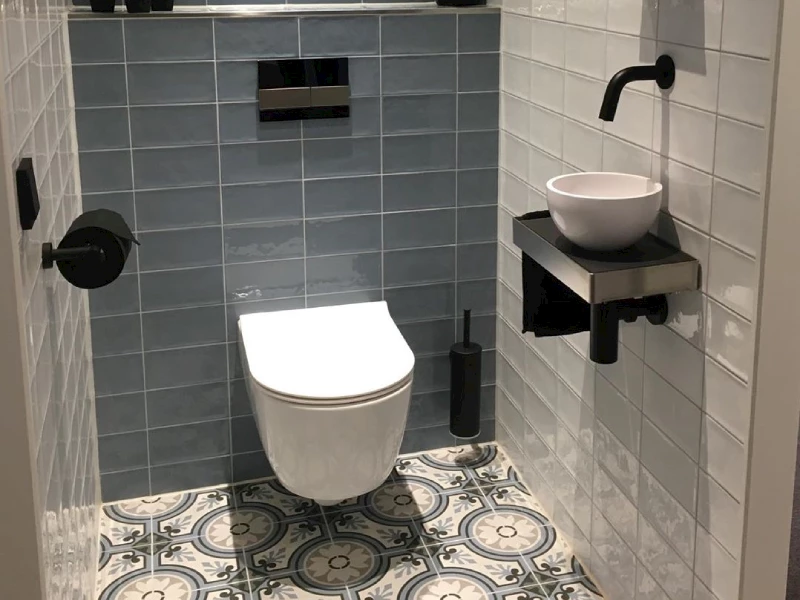 Bright Skies in de badkamer