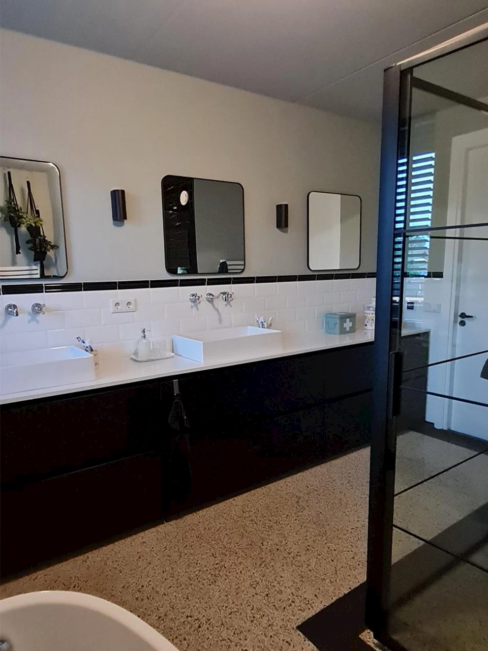 Klassieke badkamer combineren