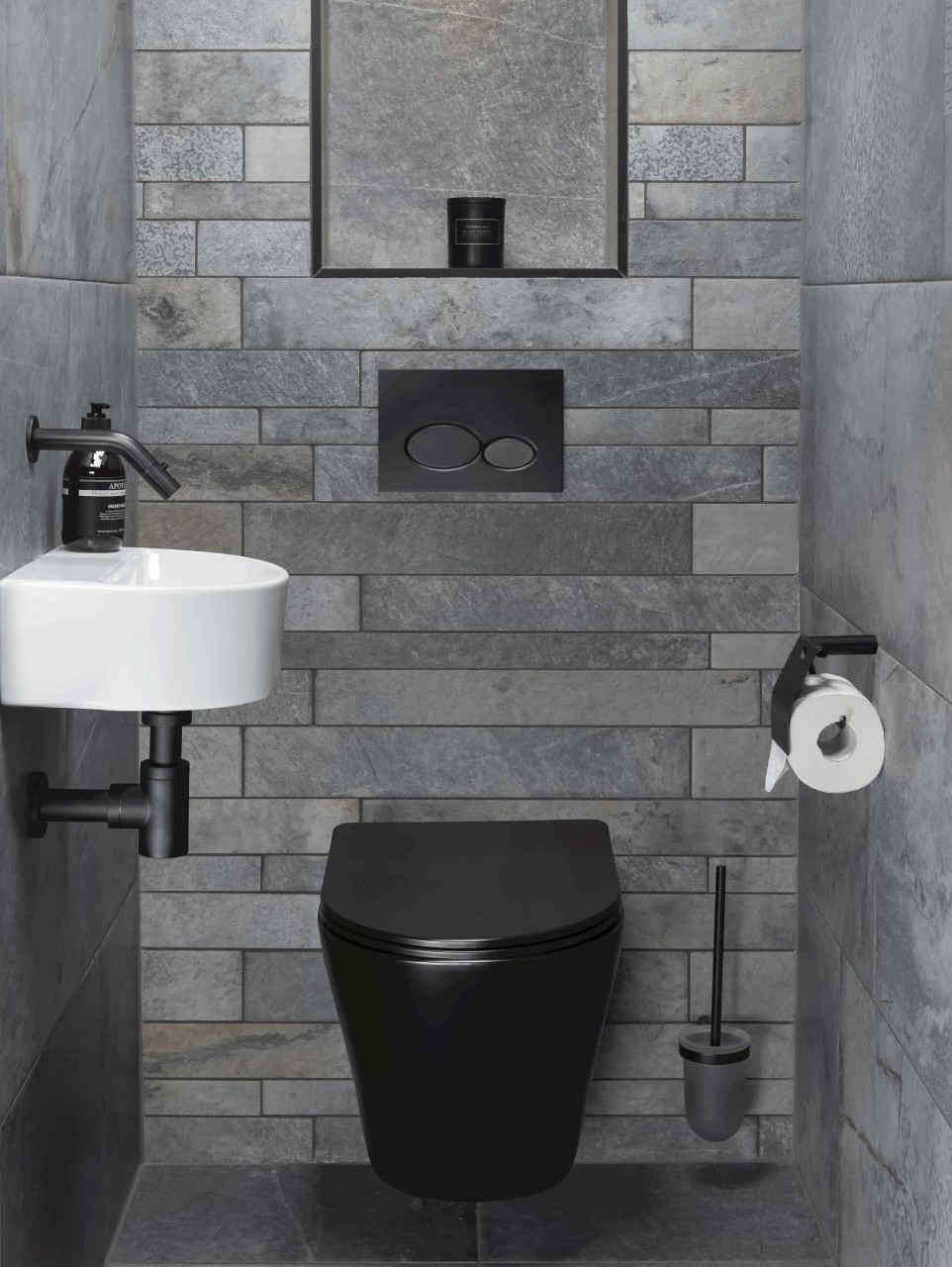 Compleet toilet Black Nature