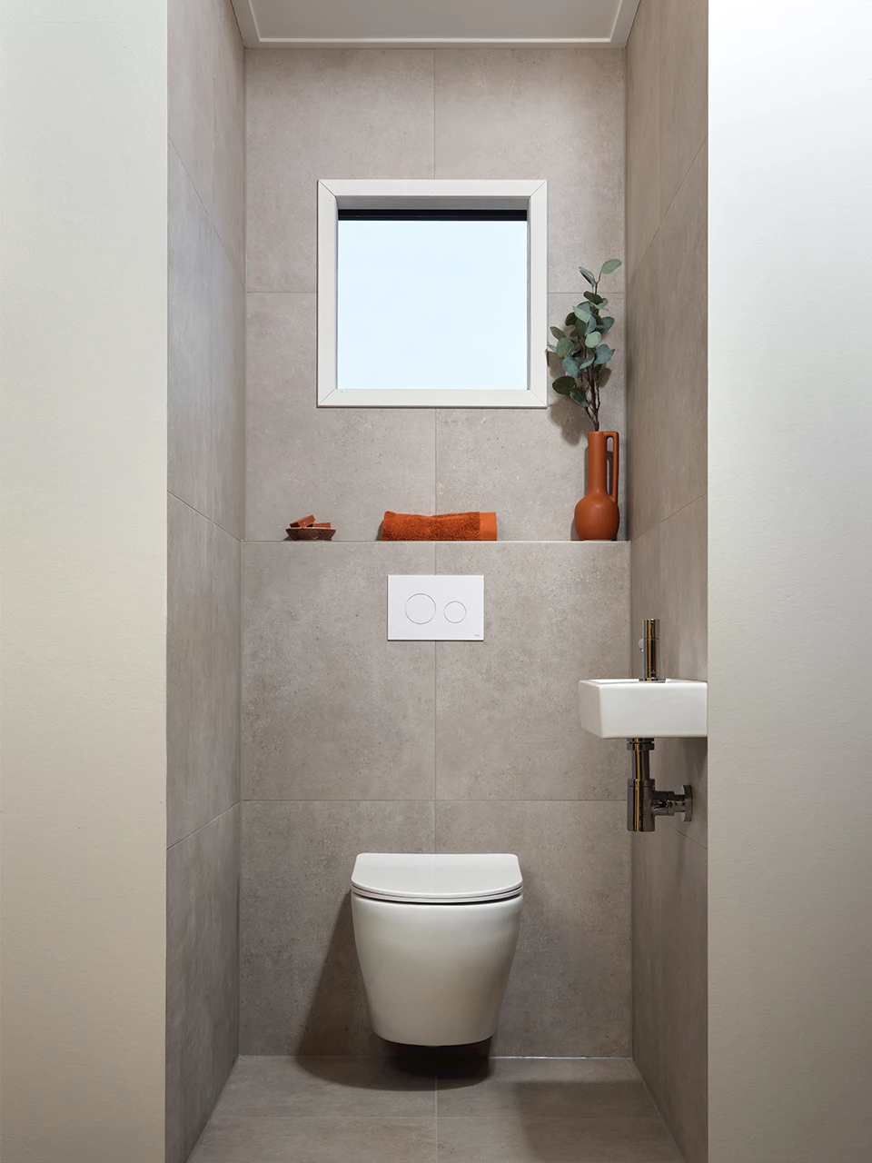 Compleet toilet Natural Grey