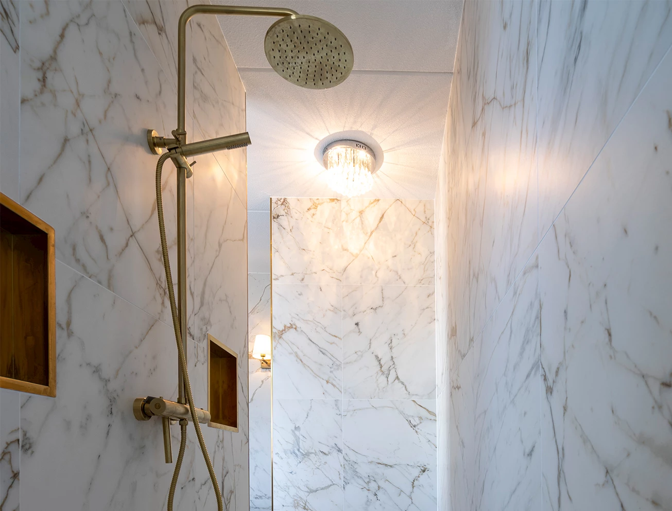 Douchekraan design badkamer