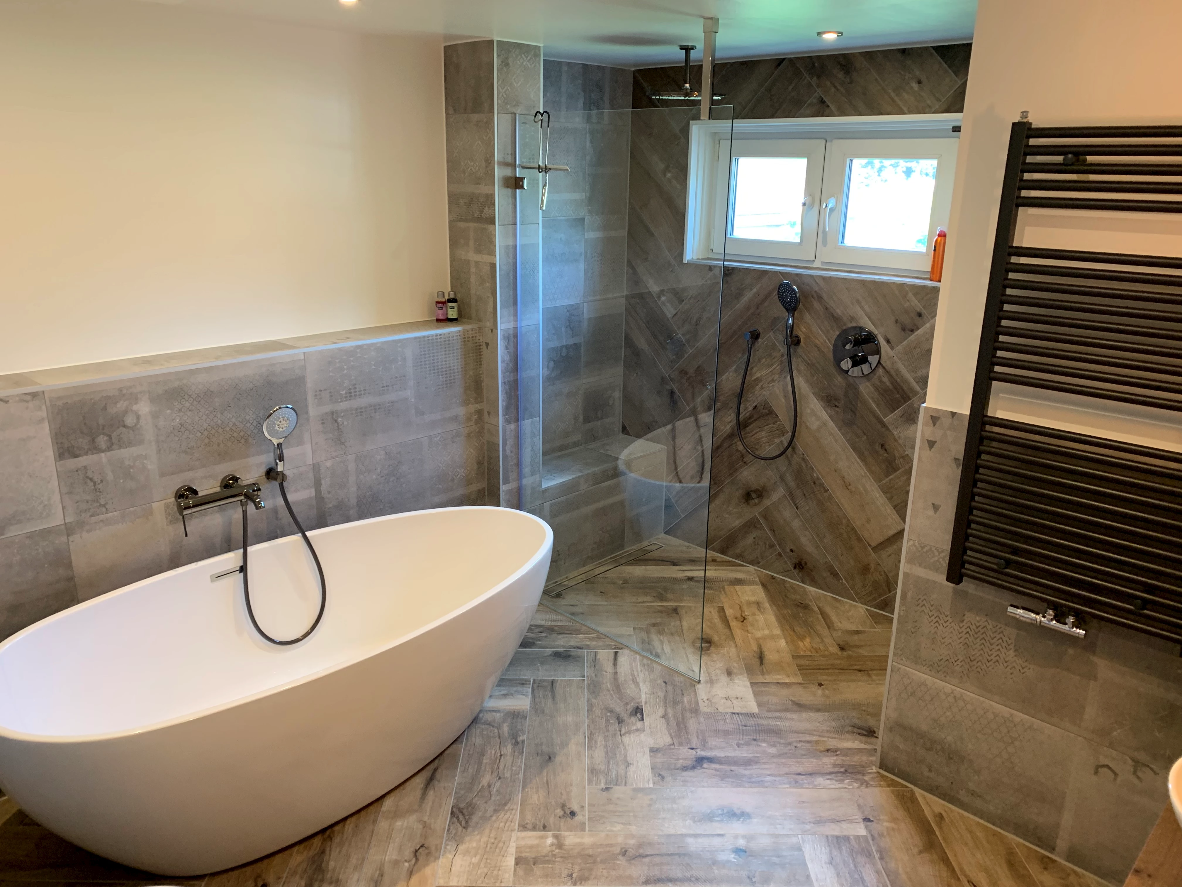 Opgeleverde badkamer familie Reulink