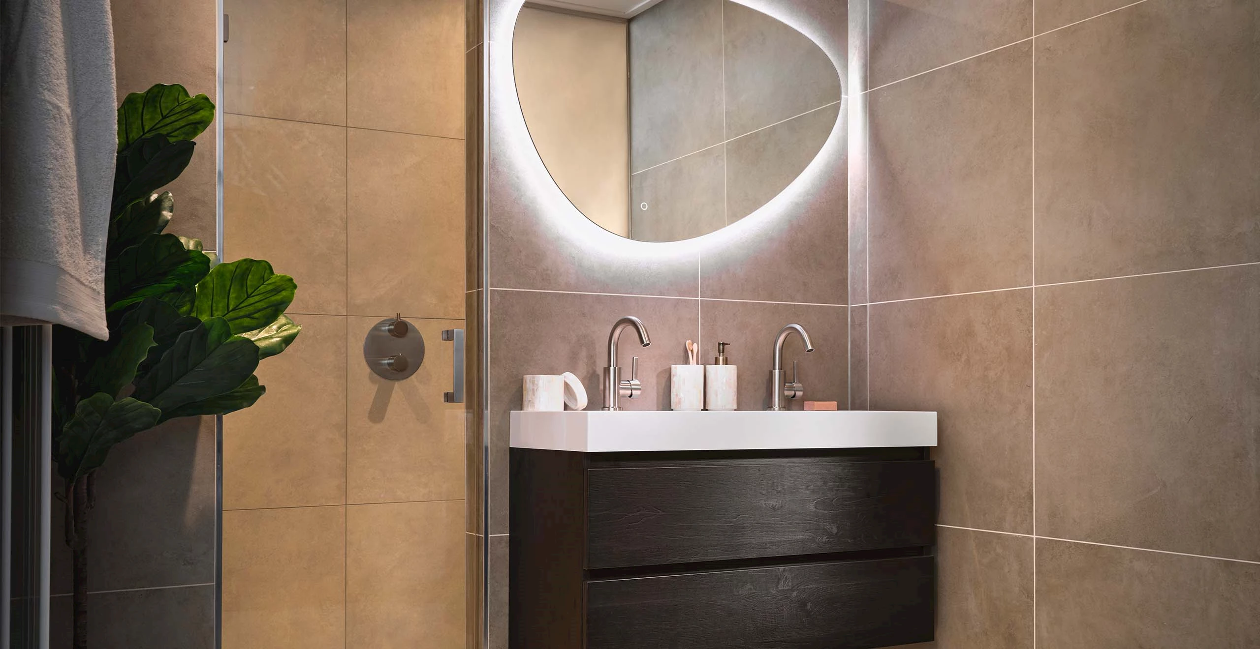 Badkamertegels leggen