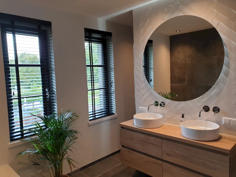 Opgeleverde badkamer familie Brink