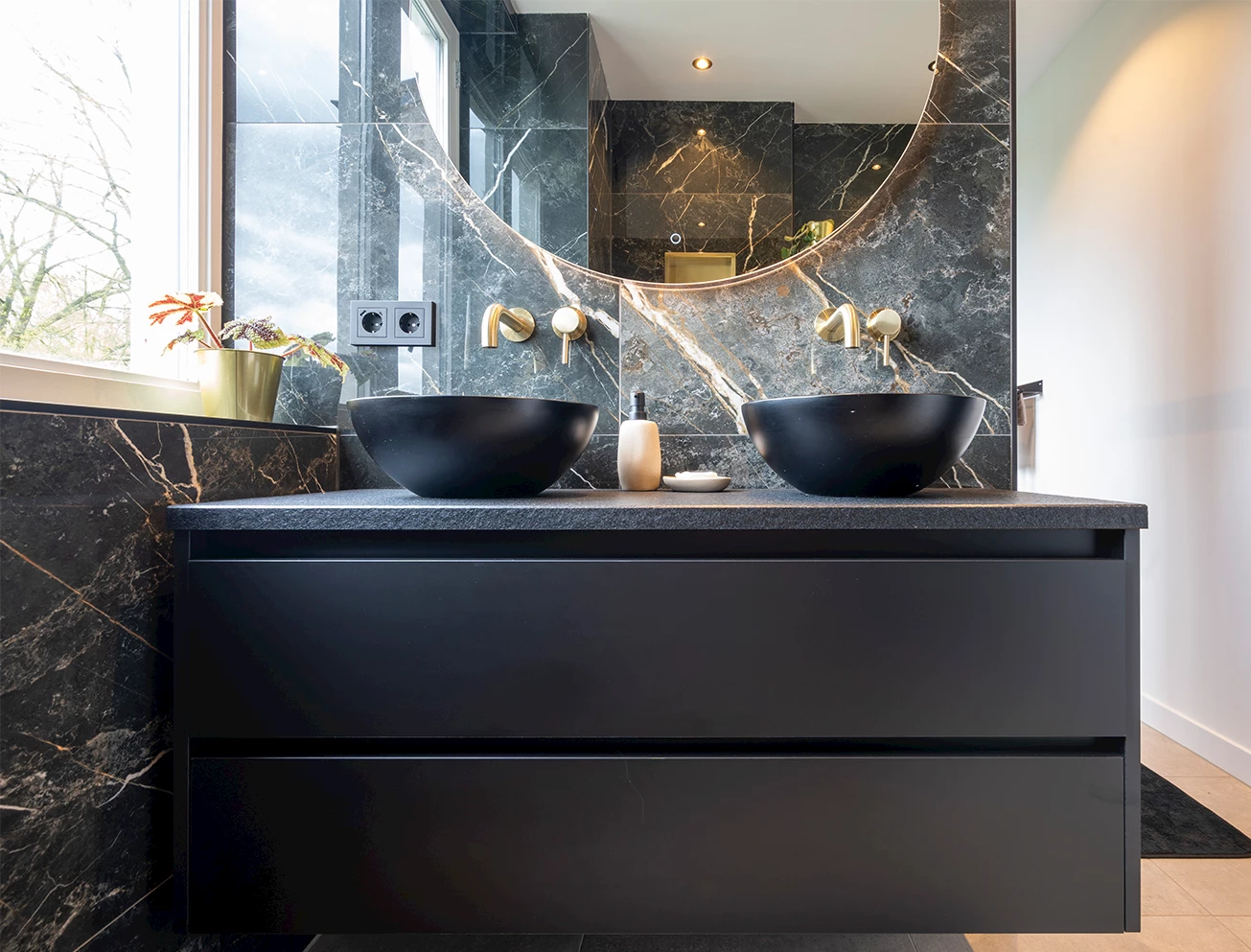 Inbouwkranen design badkamer