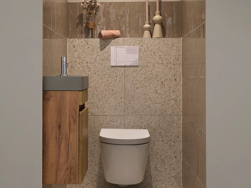 Nieuw compleet toilet