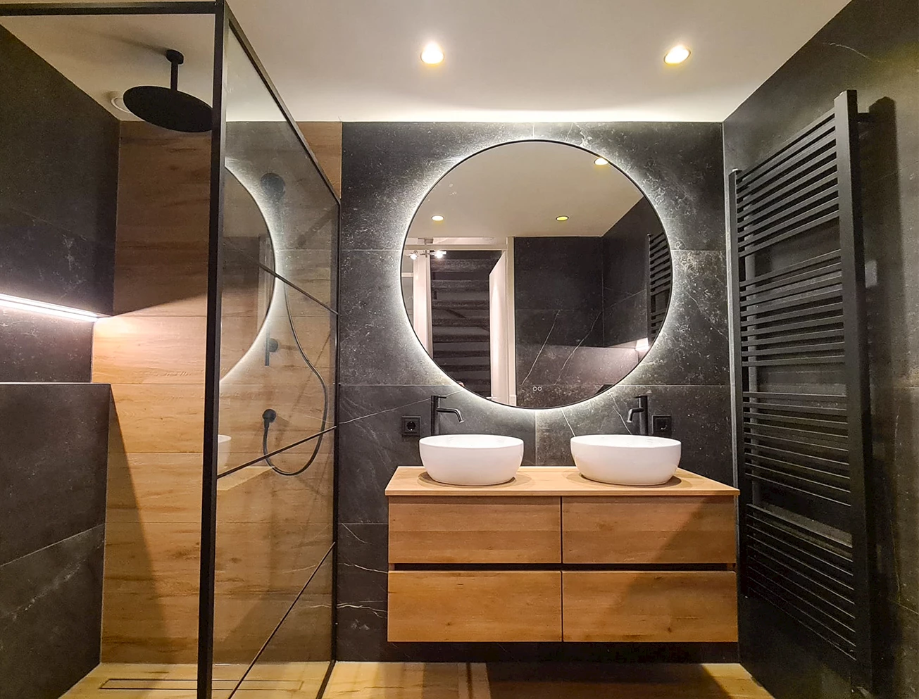 Badmeubelset landelijke badkamer